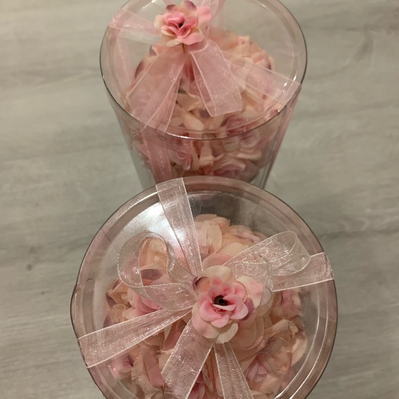 Two Brand New Pink Roses Floral Topiaries- - Picture 5 of 5